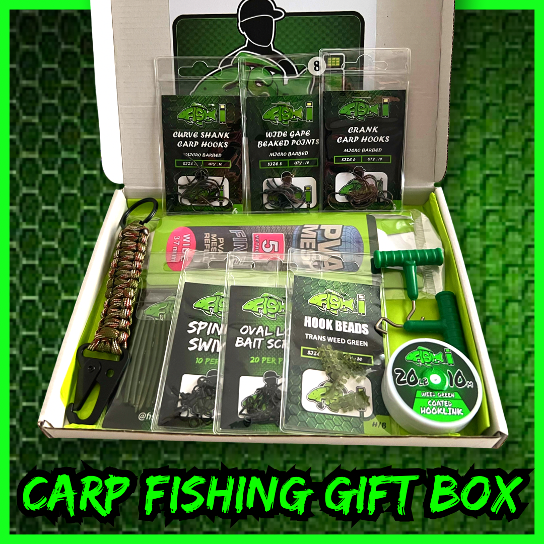CARP FISHING GiFT BOX (SET1) Carp Fishing Terminal Tackle & Accessorie – FiSH i TACKLE