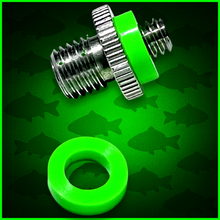 Load image into Gallery viewer, Stainless Steel Bankstick Adapter lnc Silicone O-rings.