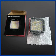 Load image into Gallery viewer, VL49 LED Video Light – 2000mAh Rechargeable Video Camera &amp; Phone Light
