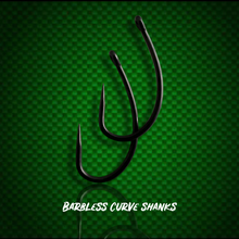 Load image into Gallery viewer, Barbless Curve Shank Carp Hooks