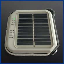 Load image into Gallery viewer, Solar Rechargeable LED Video Light -Camping Bivvy Light &amp; Power Bank- Solar-