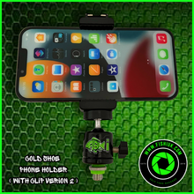 Load image into Gallery viewer, Phone Holder with Cold Shoe Mount. (Clip Version 2)