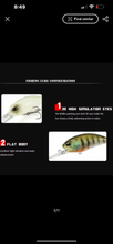 Load image into Gallery viewer, Crankbait / Plug Lure.Colour Perch Style.Lure fishing - FiSH i UK