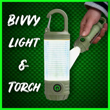 Load image into Gallery viewer, Compact Rechargeable Bivvy Light and Torch. - FiSH i UK