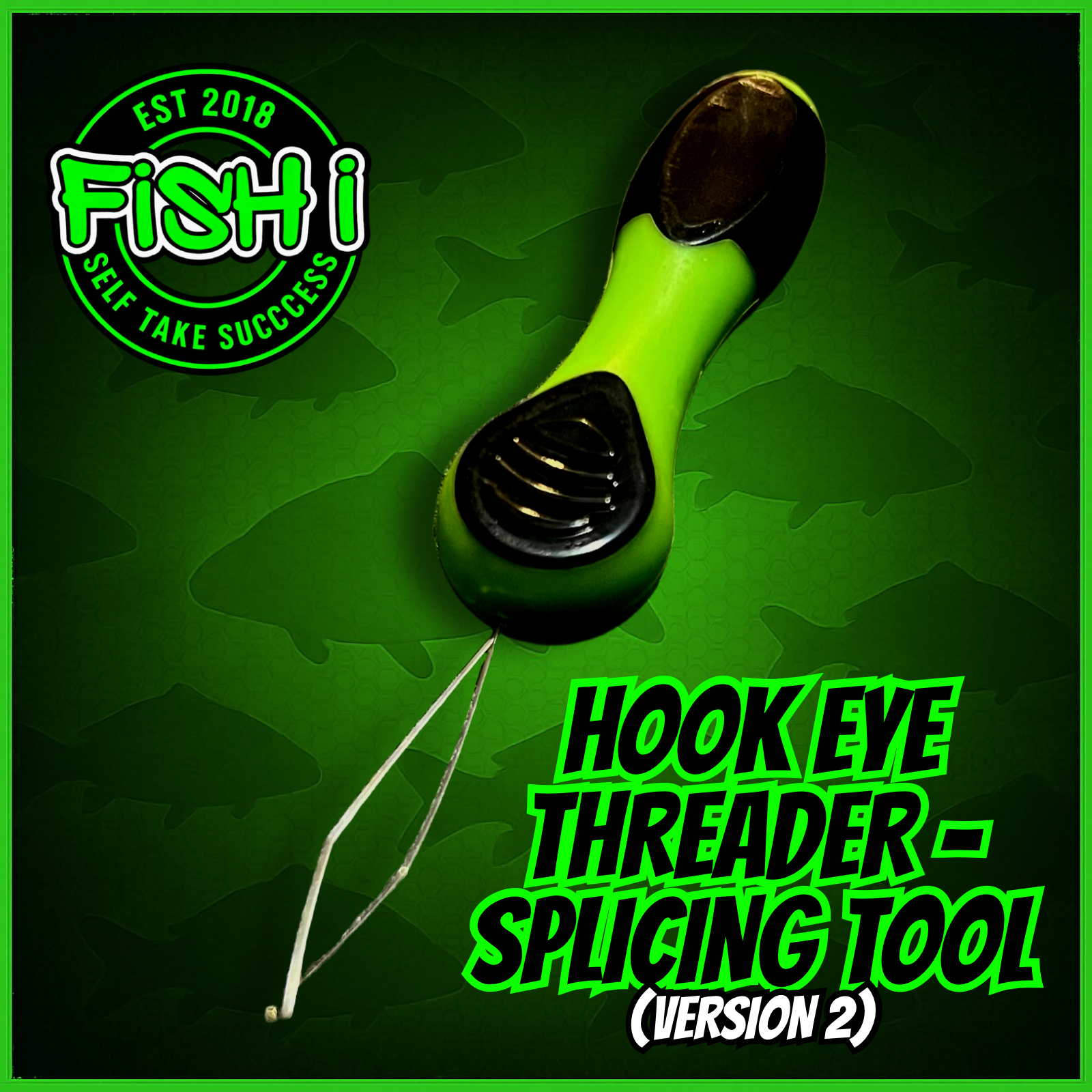 Hook eye threader- Splicing tool-Carp Rig Construction-(Version2)