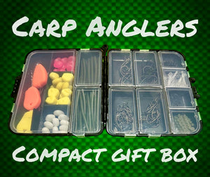 Carp fishing tackle gift Box. Fishing gift for all. Over 220 pieces v1 - FiSH i UK
