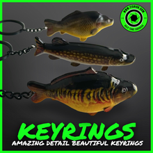 Load image into Gallery viewer, Mirror Carp Keyring - Scaley Mirror Carp Keyring. New to us for 2025 - FiSH i UK