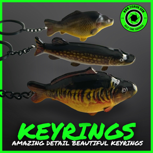 Mirror Carp Keyring - Scaley Mirror Carp Keyring. New to us for 2025 - FiSH i UK