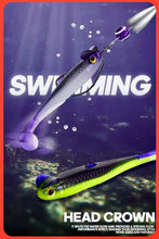 Load image into Gallery viewer, 56pc Predator Soft Lure Fishing Kit Pike Perch Zander Jigheads Texas Rig Set