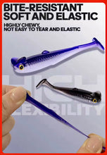Load image into Gallery viewer, 56pc Predator Soft Lure Fishing Kit Pike Perch Zander Jigheads Texas Rig Set