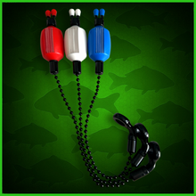 Load image into Gallery viewer, 3x Bobbins Bite Indicators In Black-Version 3-(RED/WHITE/BLUE)