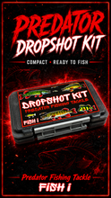 Load image into Gallery viewer, Double Sided Dropshot Fishing Tackle Box-Fully Loaded Dropshot kit-Predator Fishing