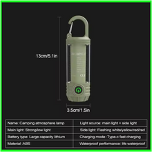Load image into Gallery viewer, Compact Rechargeable Bivvy Light and Torch. - FiSH i UK