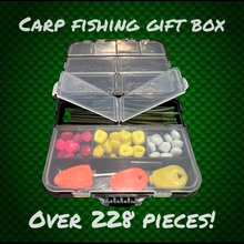 Load image into Gallery viewer, Carp fishing tackle gift Box. Fishing gift for all. Over 220 pieces v1 - FiSH i UK