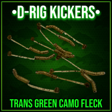 Load image into Gallery viewer, ⭐️NEW PRODUCT⭐️ D-Rig Aligner Kickers-Trans Green Camo Fleck.