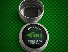 Load image into Gallery viewer, Tungsten Rig Putty. 15g. Weed Green in Storage Tin, - FiSH i UK