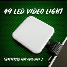Load image into Gallery viewer, 49 L.E.D Video Self Take Light.
(COLD SHOE FITMENT ONLY) - FiSH i UK