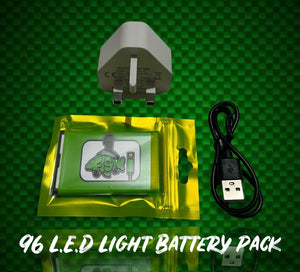 96 L.E.D Video Light Battery Package. - FiSH i UK