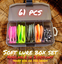 Load image into Gallery viewer, Wide Variety of Soft Lure Colors – Realistic Artificial Baits for All Fishing Conditions – Perfect for Attracting Bass, Trout, and More