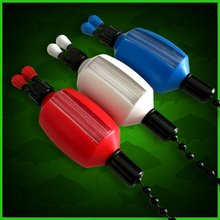 Load image into Gallery viewer, 3x Bobbins Bite Indicators In Black-Version 3-(RED/WHITE/BLUE)