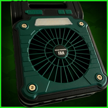 Load image into Gallery viewer, Solar Rechargeable Fan &amp; LED Lantern – 10000mAh Power Bank