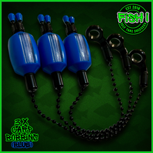 Load image into Gallery viewer, 3x Bobbins Bite Indicators In Bright Blue-Version 3-(BLUE) V3