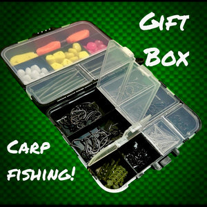 best carp fishing tackle box Carp fishing tackle gift Box. Fishing gift for all. Over 220 pieces v1 – FiSH i TACKLE