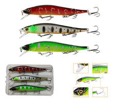 Load image into Gallery viewer, Jerkbait Lure Set in storage box.3 x 13g Sinking Minnow Style fishing lures (Set3) - FiSH i UK