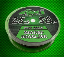 Load image into Gallery viewer, 25LB Braided Hooklink Camo Green 50m - FiSH i UK