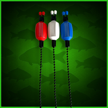 Load image into Gallery viewer, 3x Bobbins Bite Indicators In Black-Version 3-(RED/WHITE/BLUE)