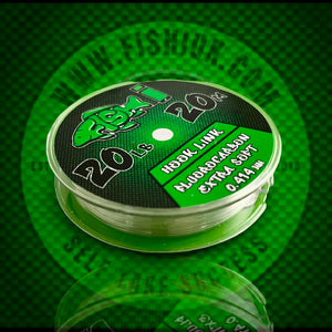 Fluorocarbon Hooklink in 20lb. 20m Spool. Soft HookLink/Boom - FiSH i UK