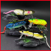 Load image into Gallery viewer, 85mm Rat/Mouse Lure Floating 15.5g.Various Colours Available! Surface Pike Fishing!