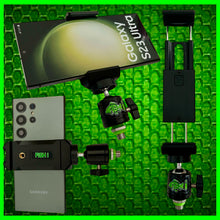 Load image into Gallery viewer, NEW FOR 2025. Duo Phone &amp; Tablet Holder for Self Take Photography! iPad.Galaxy Tab iPhone &amp; many more!