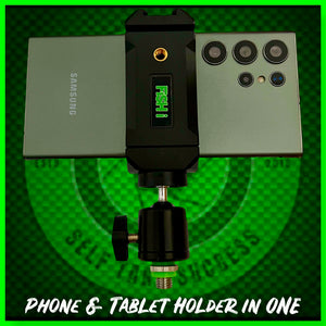 NEW FOR 2025. Duo Phone & Tablet Holder for Self Take Photography! iPad.Galaxy Tab iPhone & many more!