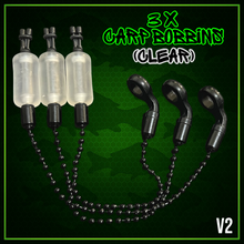 Load image into Gallery viewer, 3 x Bobbins Bite Indicators In CLEAR Colour -Version 2-(New for 2026) V2