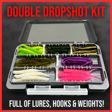 Load image into Gallery viewer, Dropshot Lure Fishing Set-Fully Loaded Dropshot Kit-Predator Fishing-Finesse.