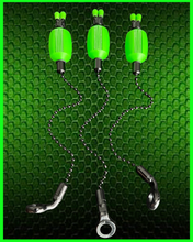 Load image into Gallery viewer, 3x Bobbins Bite Indicators In Fluoro Green-Version 3-(New for 2025)