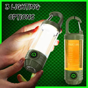 Compact Rechargeable Bivvy Light and Torch. - FiSH i UK