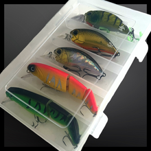 Load image into Gallery viewer, Fishing Lure set. Lure fishing kit. 5  Lures per set in plastic storage.