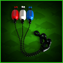Load image into Gallery viewer, 3x Bobbins Bite Indicators In Black-Version 3-(RED/WHITE/BLUE)