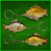 Load image into Gallery viewer, Carp Keyring’s-All 3 of Our Carp keyrings-Common Carp &amp; Mirror Carp.