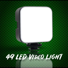 Load image into Gallery viewer, 49 L.E.D Video Self Take Light.
(COLD SHOE FITMENT ONLY) - FiSH i UK