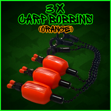 Load image into Gallery viewer, 3x Bobbins Bite Indicators In Fluoro Orange -Version 3-V3 (ORANGE)