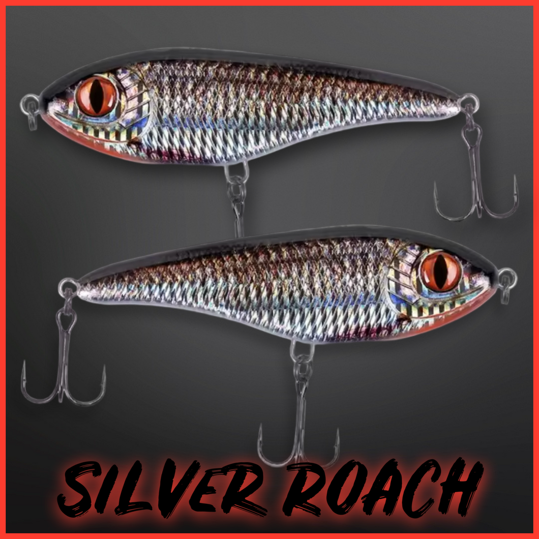 Musky Jerkbait-Slow Sinking-Slider Lure 90mm/105mm Loud Sound Crankbait Jerkbait Lure. - FiSH i UK