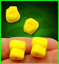 Load image into Gallery viewer, Buoyant Double Yellow Sweetcorn-10 Per Pack-Artificial Carp Bait-Fake Corn-Artificial Corn.