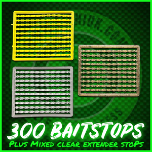 Bait stops. 300 Bait Stops & Extender Mixed Stops