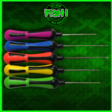 Load image into Gallery viewer, FiSH i Needle &amp; Drill Set – 6pc Carp Baiting Tools