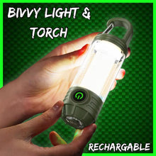 Load image into Gallery viewer, Compact Rechargeable Bivvy Light and Torch. - FiSH i UK