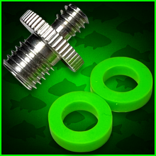 Load image into Gallery viewer, Stainless Steel Bankstick Adapter lnc Silicone O-rings.