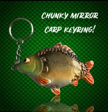 Load image into Gallery viewer, Mirror Carp Keyring. - FiSH i UK